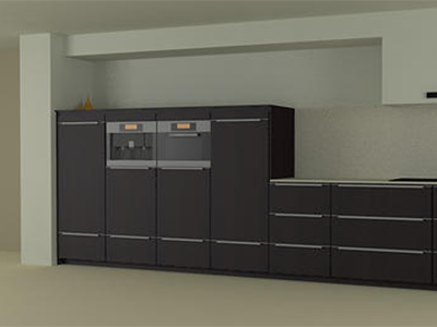 Kitchedn 3ds max